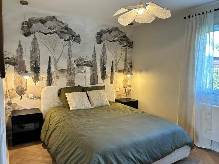 Maison de vacances pour 7 personnes, avec jardin