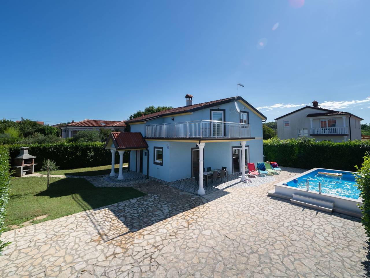 "Casa Tarra" mit eigenem Pool in Juricani, Umag und Umgebung