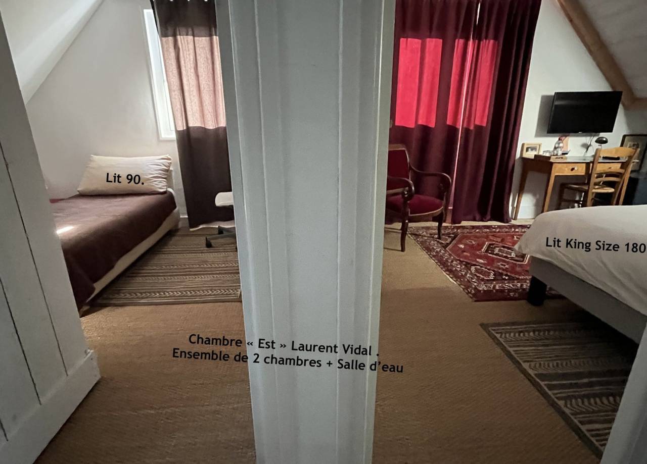 Chambres d'hôtes Laurent Vidal en Baie de Quiberon - Chambre "Est" in Plouharnel, Côte des Mégalithes