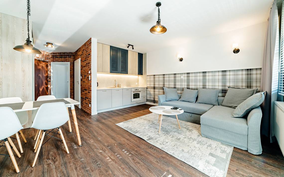 Cały apartament wypoczynkowy, Apartament wakacyjny dla 4 osób z balkon in Karpacz, Sudety (Polska)