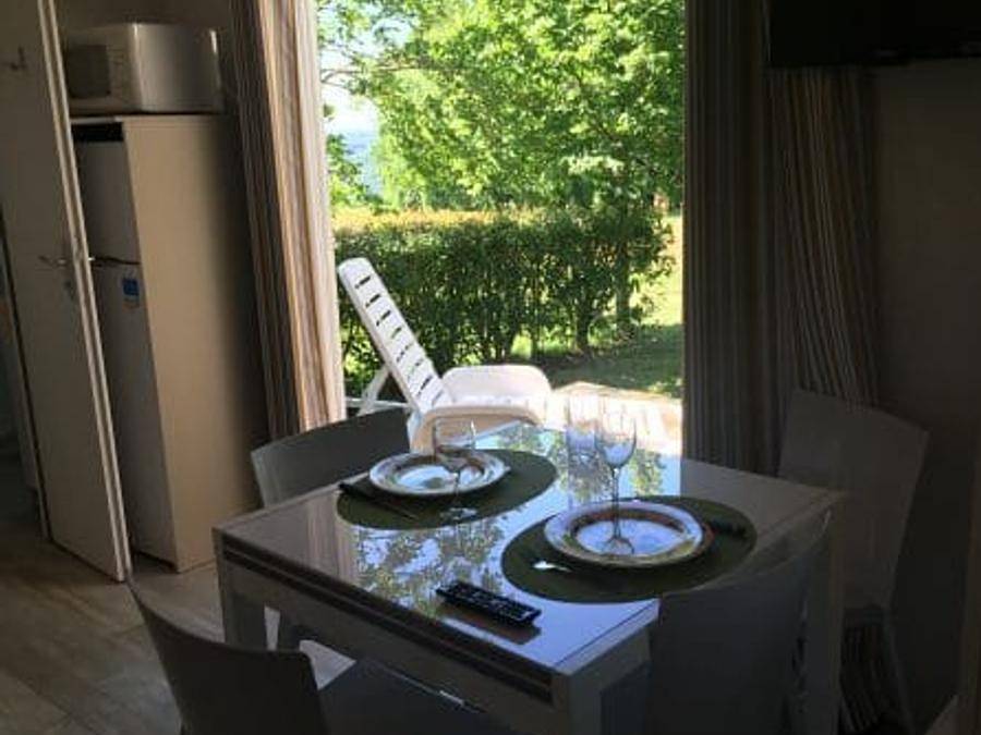 Camping Le Daguet - Mobilheim 6 personen - Cordelia in Saint-Laurent-la-Vallée, Périgord Noir