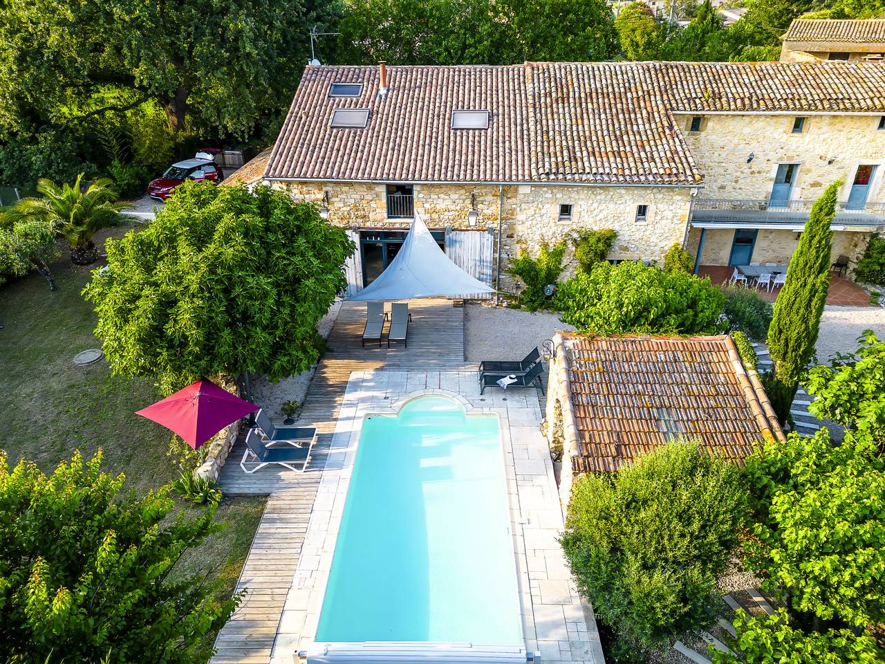 Le Mas d'Adélaïs in Baron, Région de Nîmes