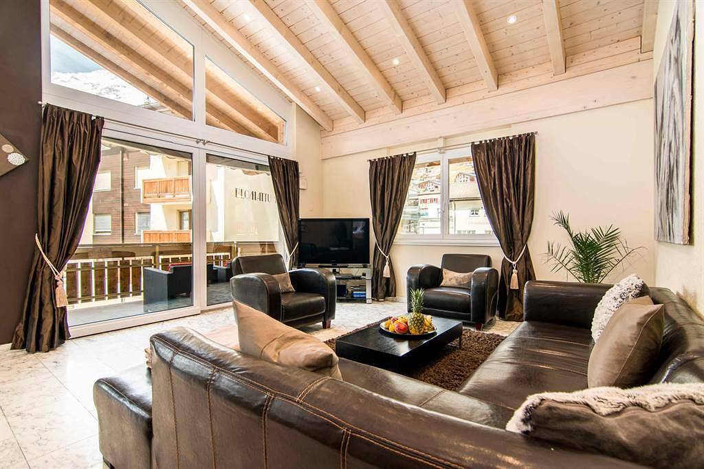 Ganze Ferienwohnung, 6-Bettwohnung in Saas-Fee, Walliser Alpen