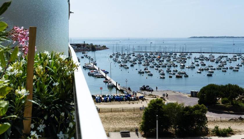 Gîte pour 4 personnes, avec vue et terrasse dans Port D Echouage Pornichet