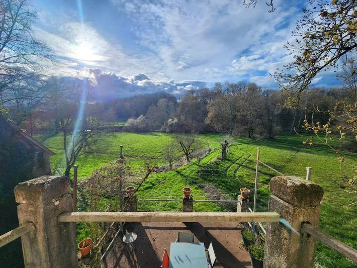 Location de vacances pour 7 personnes, avec jardin et vue à Cherveix-Cubas - 3