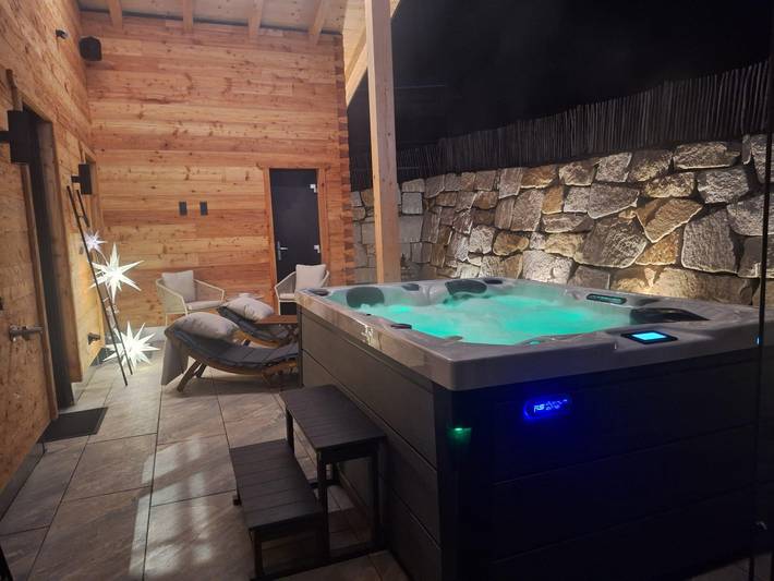Chalet für 2 Personen, mit Sauna und Whirlpool sowie Terrasse und Garten in Mauth - 3