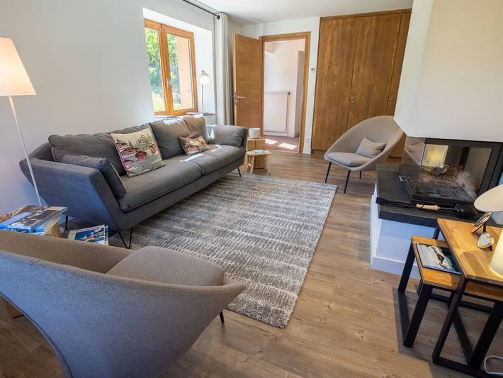 Chalet für 10 Personen, mit Terrasse und Ausblick sowie Garten - 1