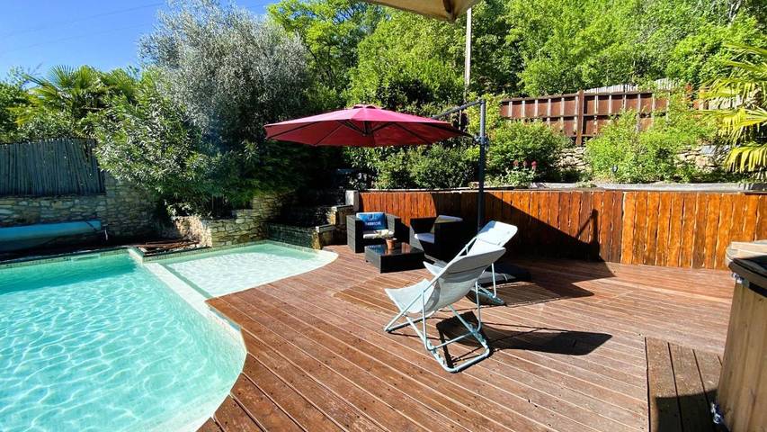 Gîte pour 4 personnes, avec terrasse et piscine à Sainte-Croix-Volvestre - 3