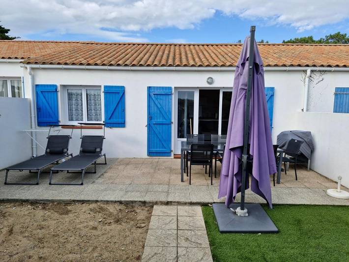 Location de vacances pour 6 personnes, avec vue et jardin dans Plage des Dunes (Bretignolles-sur-Mer)