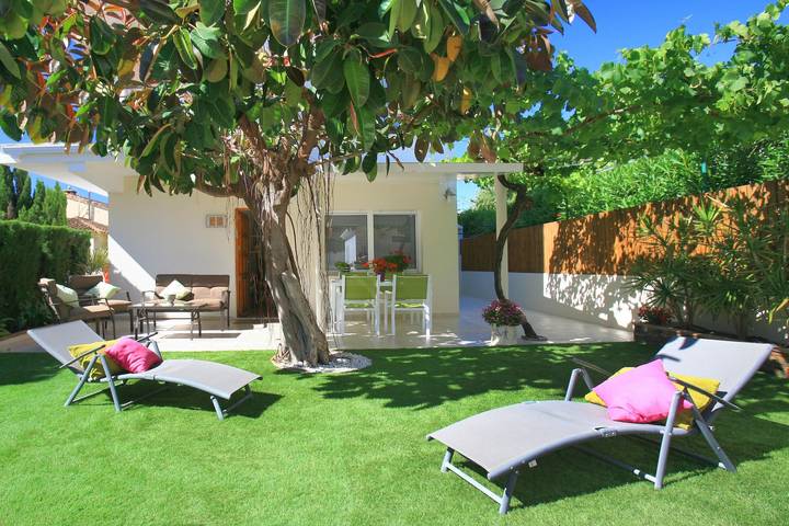 Vakantieappartement voor 4 personen, met tuin en terras in Dénia