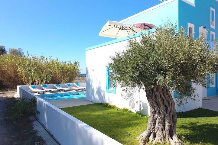 Ferienhaus für 9 Personen, mit Whirlpool und Balkon sowie Garten auf Kos - 2