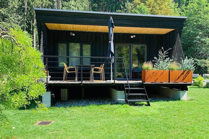 Ferienhaus für 4 Personen, mit Garten, mit Haustier