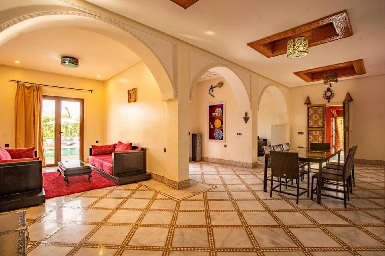 Familienvilla mit 5 Schlafzimmern und Pool in Tahannaout, Provinz Al Haouz