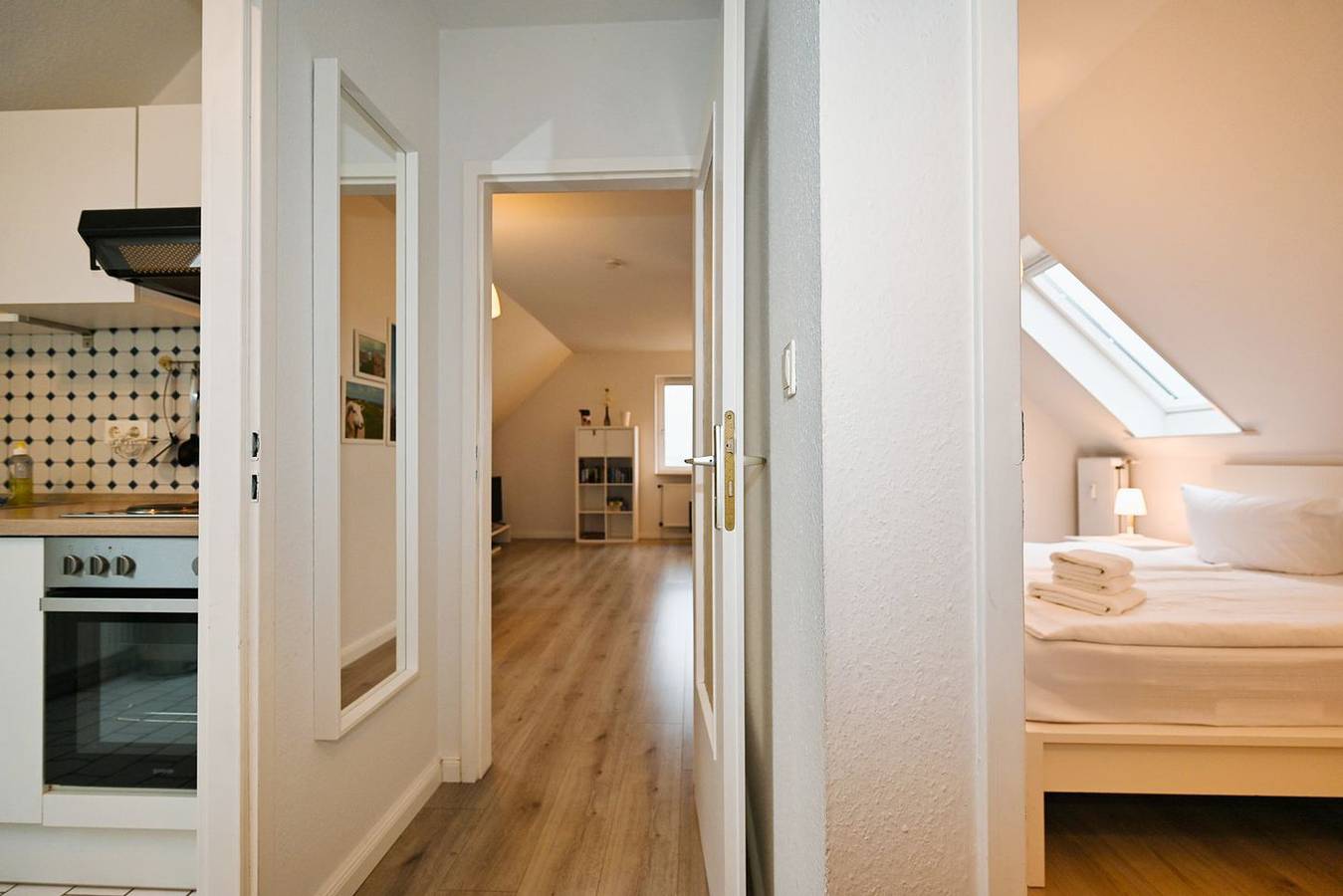 Ganze Wohnung, Küstennest: Gemütliche 2-Raum Wohnung im Herzen von Büsum in Hafen Büsum, Büsum