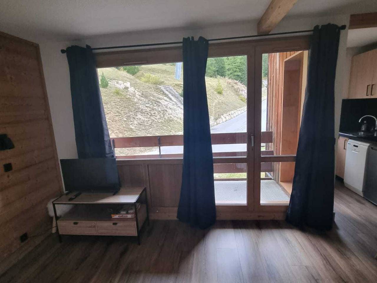 Estudio entero, Estudio renovado para 4 en Plagne Bellecôte, balcón in La Plagne, La Plagne-Tarentaise