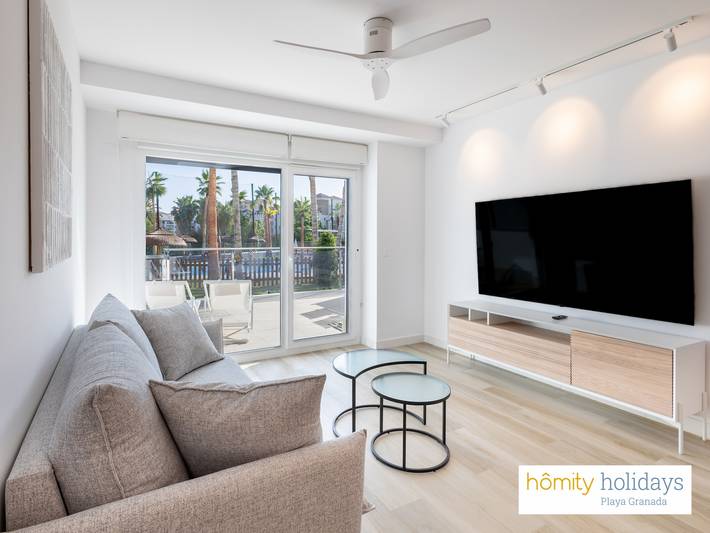 Gîte pour 6 personnes, avec jardin ainsi que vue et terrasse, adapté aux familles à Motril - 4