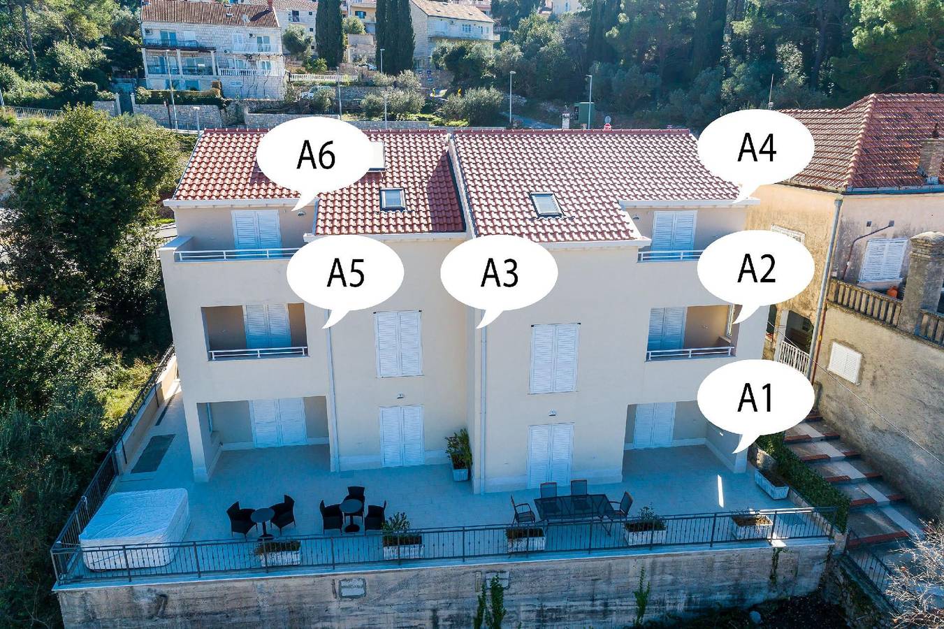 Entire holiday apartment, Apartments Rilovic - Apartment A1 in Cavtat, Dubrovnik-Neretva