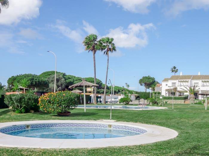 Ferienwohnung für 6 Personen, mit Garten und Terrasse sowie Meerblick und Pool in Chiclana de la Frontera - 2