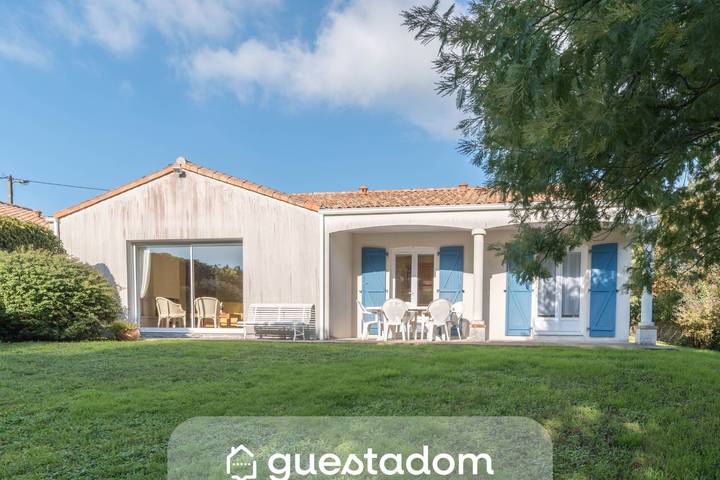 Maison de vacances pour 8 personnes, avec Terrasse et Jardin