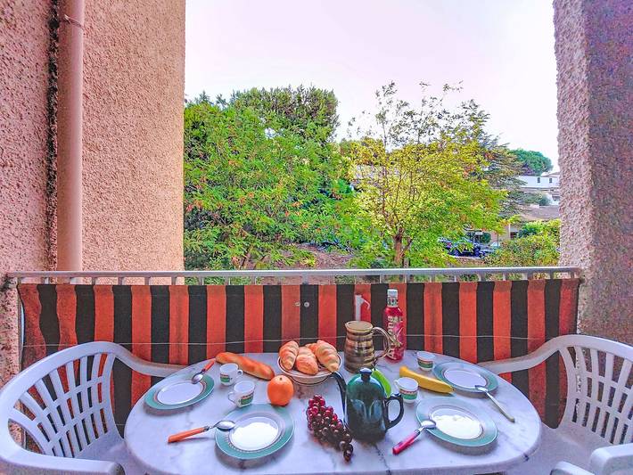 Appartement de vacances pour 4 personnes, avec Terrasse à Saint-Cyr-sur-Mer