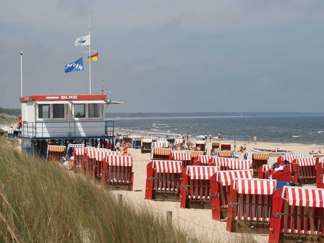 Ganze Ferienwohnung, Strandidyll im Küstenwald Ferienwohnung 1 - Ferienwohnung 1 (Eg, links) in Trassenheide, Usedomer Norden