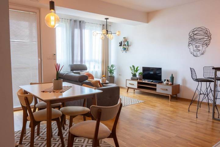Appartement de vacances pour 4 personnes, avec vue et terrasse