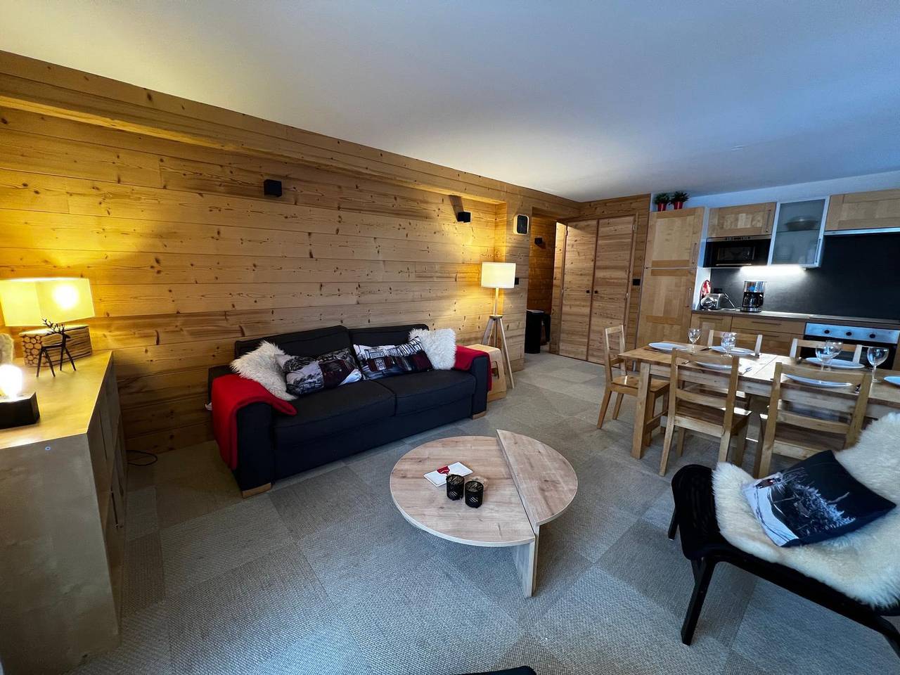 Appartement de vacances entier, T3/8 pers Hermine 21 - Les Agudes - Hermine.21 in Peyragudes, Pyrénées