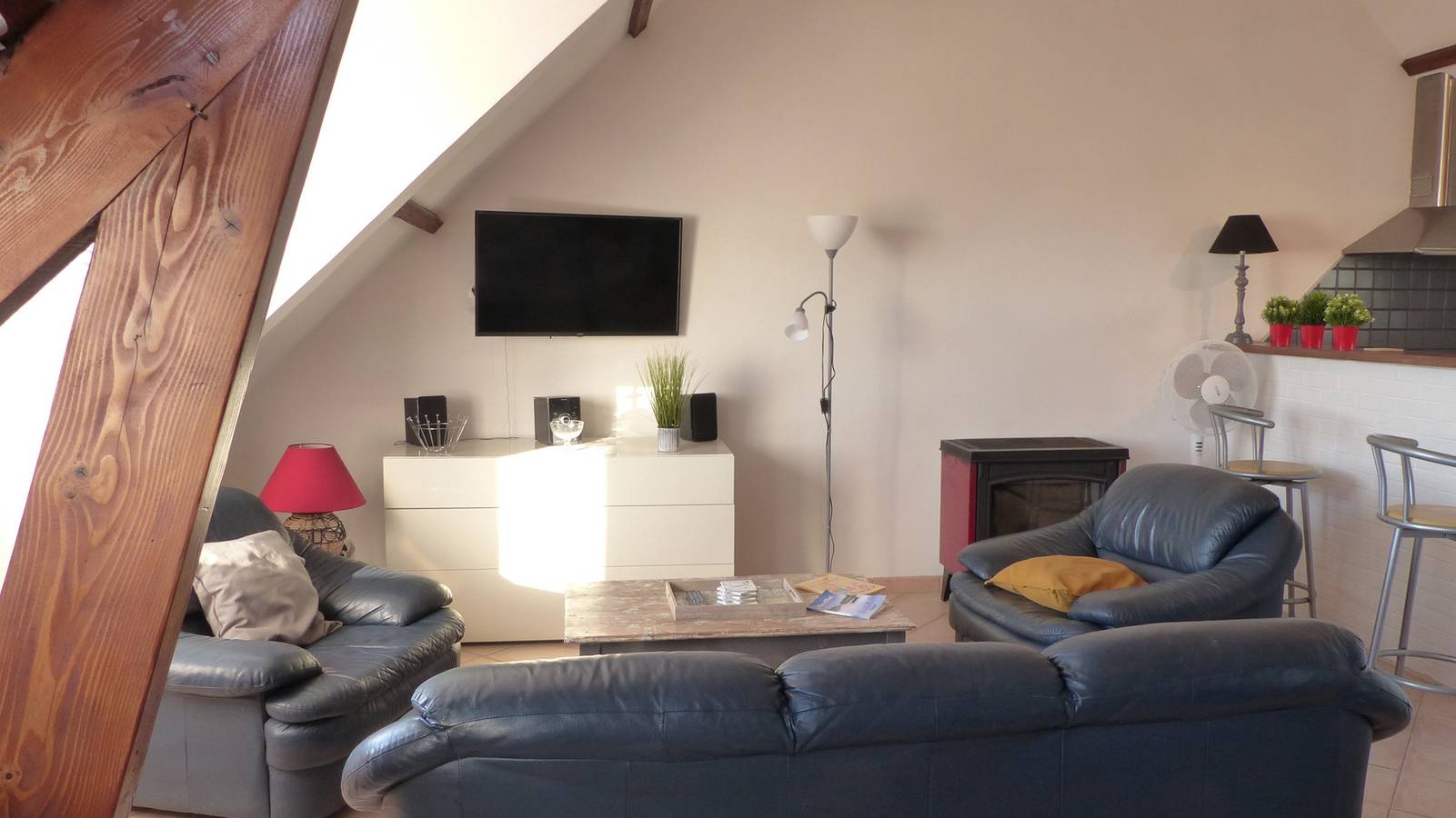 Appartement entier, Appartement tout confort avec vue sur mer in Plouhinec (Morbihan), Côte des Mégalithes