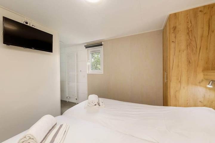 Chalet für 4 Personen, mit Terrasse und Garten sowie Pool in Den Haag - 4