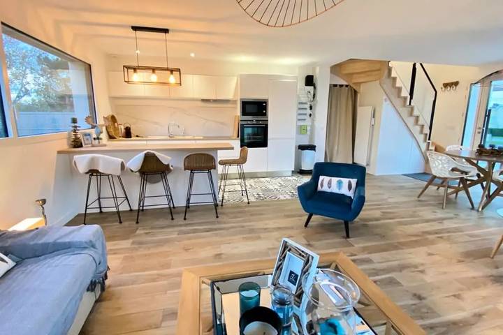 Maison de vacances pour 4 personnes, avec Jardin à Merlimont