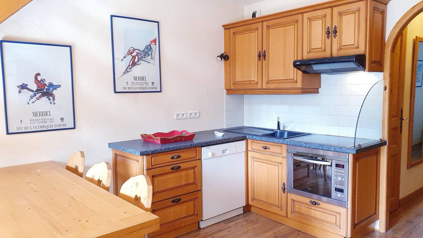 Geheel appartement, Résidence Ermitage - Appartement 3 kamers mezzanine 6 personen (38) in Méribel, Les Allues