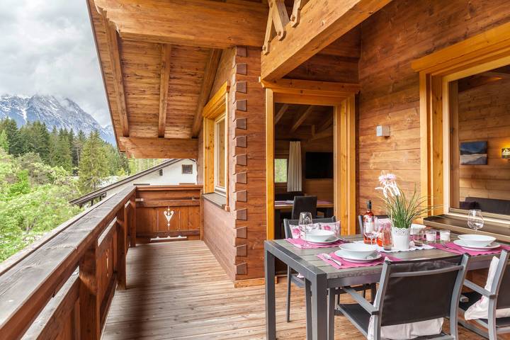 Ferienwohnung für 6 Personen, mit Balkon und Garten sowie Sauna in Leutasch - 2
