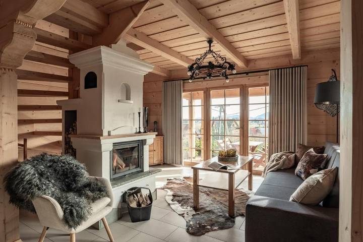 Dom dla 8 osób, z ogród i widok, Dla rodziny w Gliczarów Górny