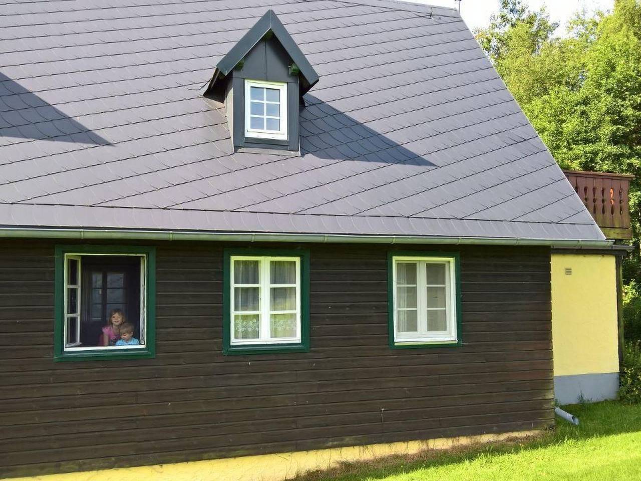 Ganze Wohnung, Appartement in Vordorfermühle mit Garten in Tröstau, Landkreis Wunsiedel im Fichtelgebirge