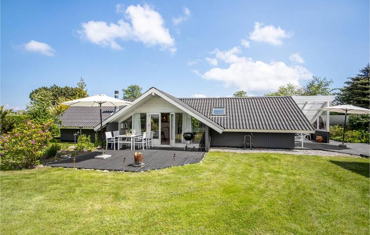 Ferienhaus für 6 Personen, mit Terrasse und Garten sowie Sauna in Dyngby Strand - 2