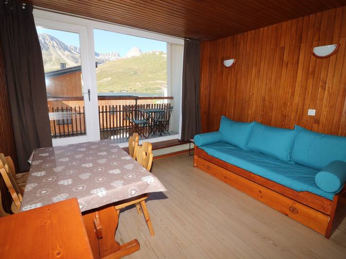 Gehele studio, Bright studio in Tignes, balcony, pets allowed in Tignes, Massif de la Vanoise