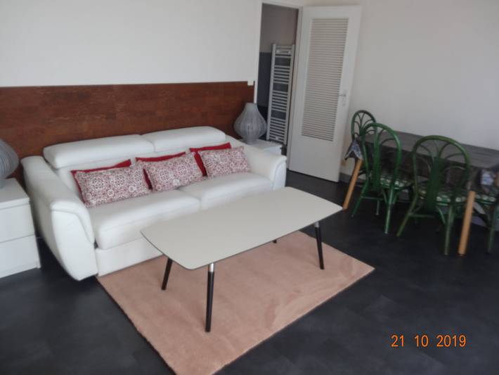 Studio pour 3 personnes, avec balcon