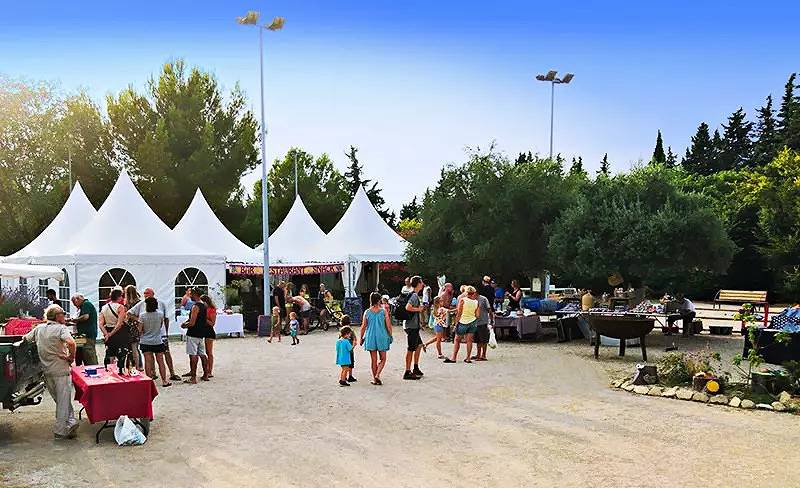 Mobilheim 3 Zimmer 4/5 Personen Klimaanlage in Châteauneuf-de-Gadagne, Vaucluse