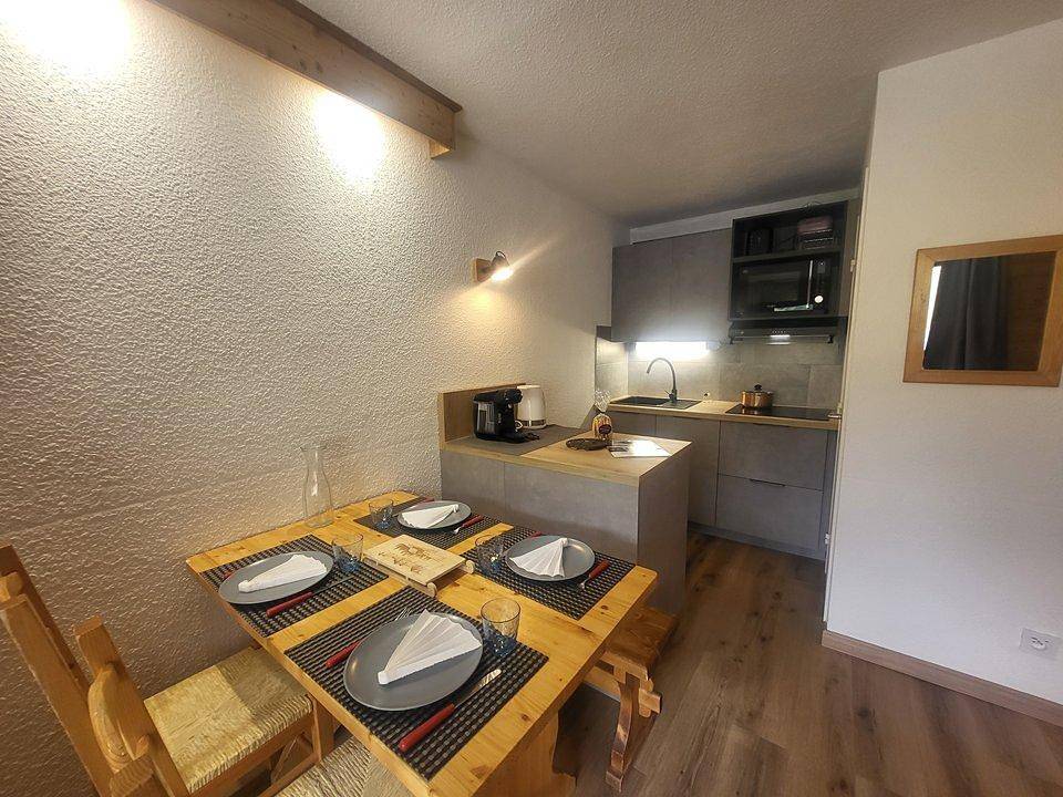 Estudio entero, Résidence le Golf - Estudio -espacio montaña- para 4 personas (203) in Montgenèvre, Briançon region
