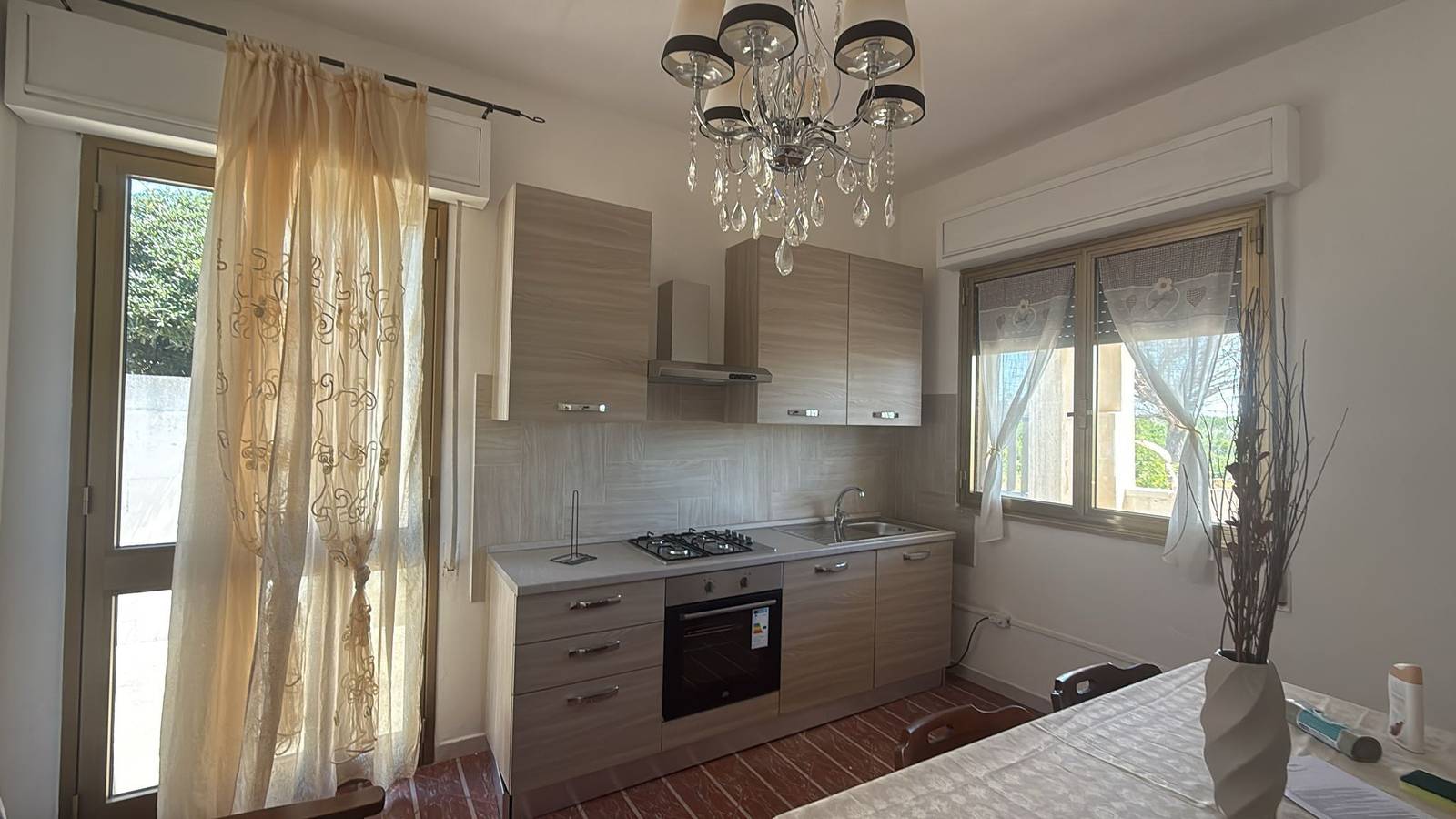 Ferienhaus 'Villa Respiro Azzurro' mit privatem Garten und Klimaanlage in Torre Castiglione, Golf von Tarent