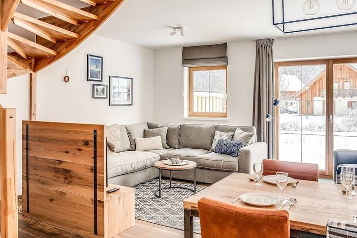 Chalet für 6 Personen, mit Terrasse und Balkon/Terrasse, mit Haustier