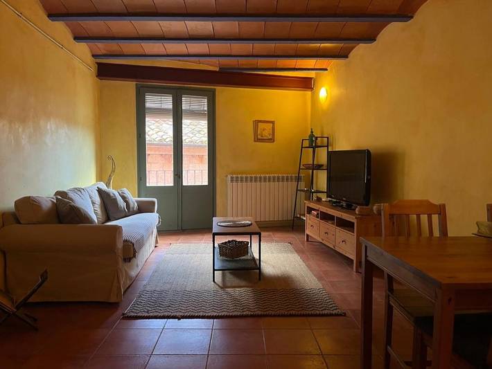 Gîte pour 4 personnes, avec balcon, animaux acceptés à Besalú