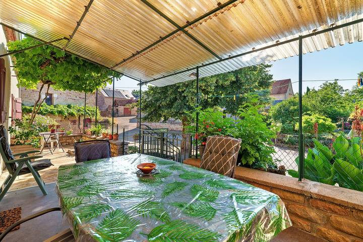 Maison de campagne pour 6 personnes, avec balcon et jardin en Corrèze - 4