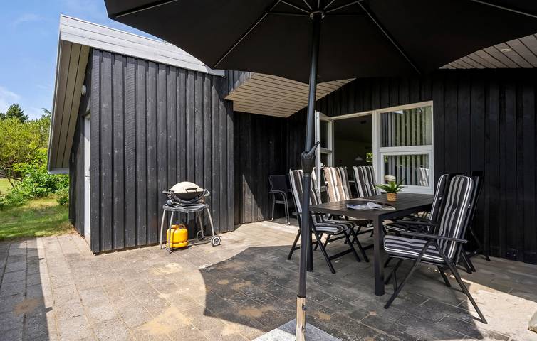Ferienhaus für 6 Personen mit Terrasse in Skjern, Ringkøbing Fjord