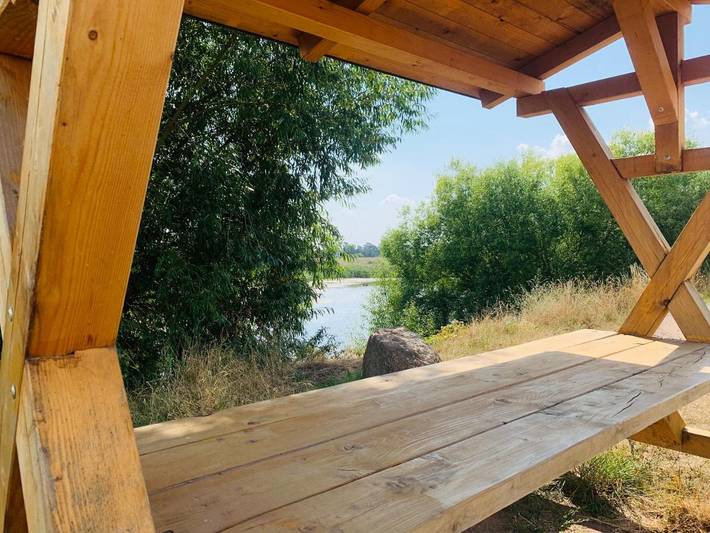 Ferienhaus für 3 Personen, mit Terrasse und Garten sowie Ausblick und Seeblick in Elbe-Börde-Heide - 2