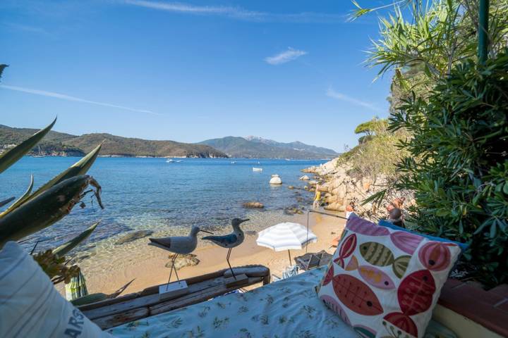 Appartement de vacances entier, Appartement de vacances pour 3 personnes avec terrasse in Scaglieri, Portoferraio
