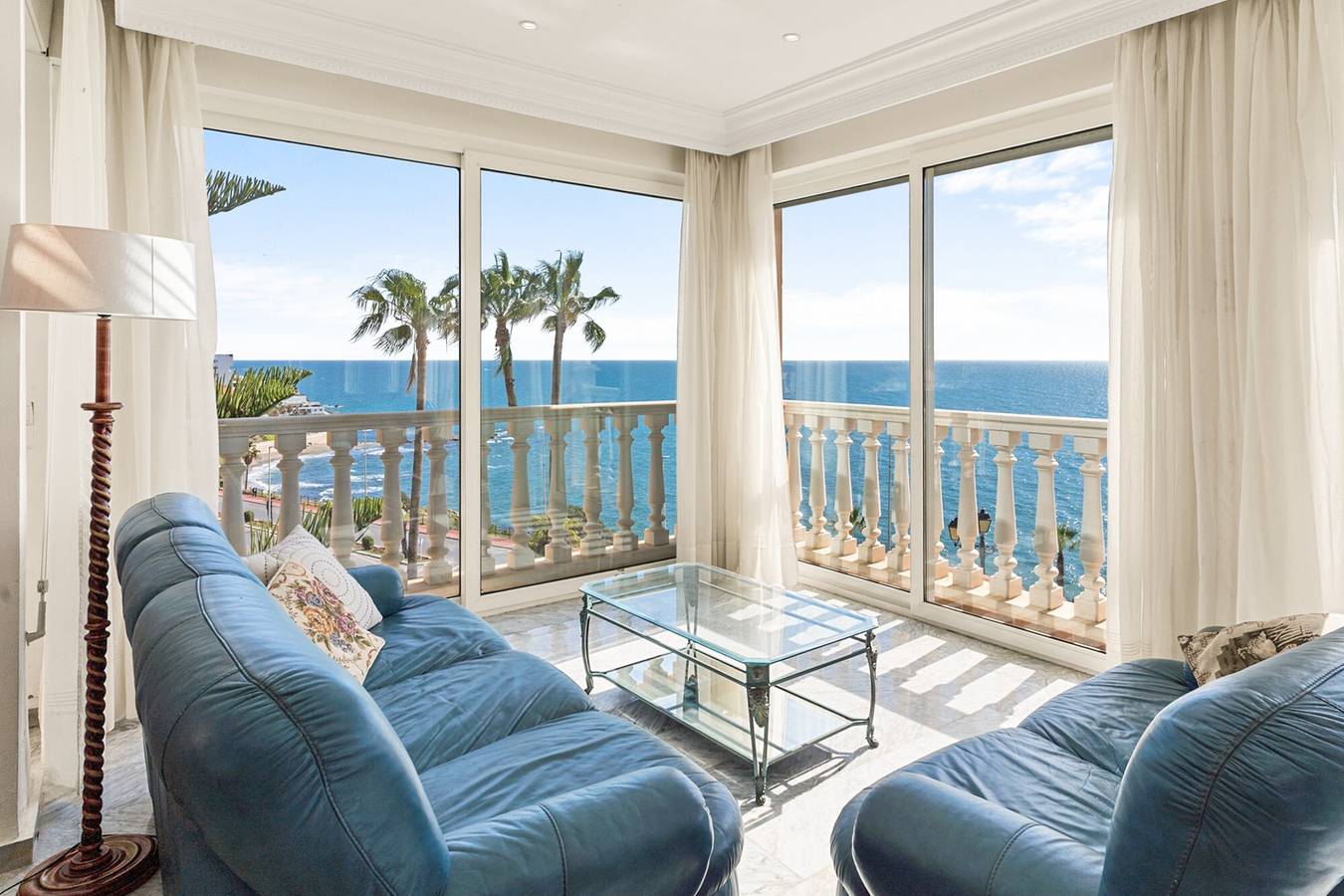 Villa „Sunrise Benalmádena“ mit Meerblick, Wlan und Klimaanlage in Torremuelle, Benalmádena