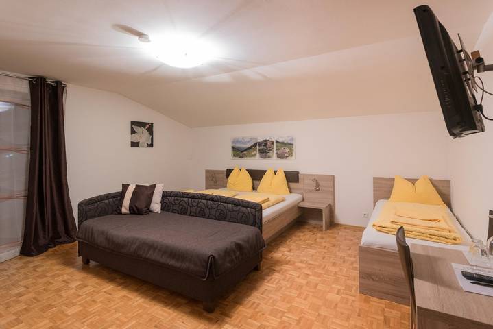 Ganze Ferienwohnung, Studio, Dusche oder Bad, Wc, Balkon in Hohe Tauern, Obervellach