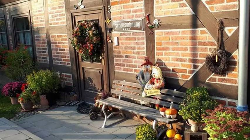 Ferienwohnung für 3 Personen, mit Garten in Basedow - 2