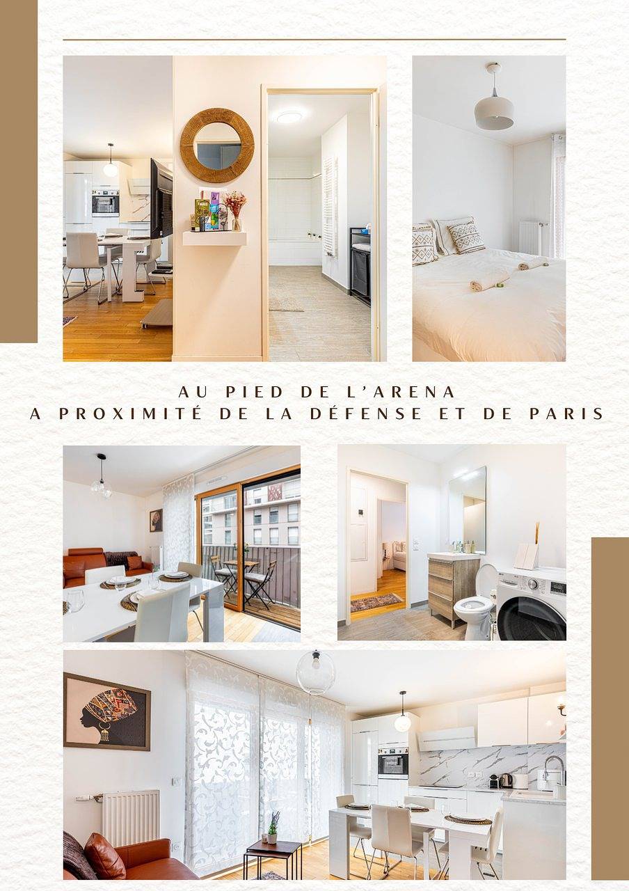 Appartement entier, Guestready - Beau Séjour près de la Défense in Nanterre, Hauts-de-Seine